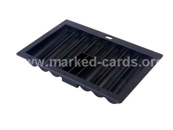 Bac à copeaux de plastique noir, Poker Accessories, Marked Cards