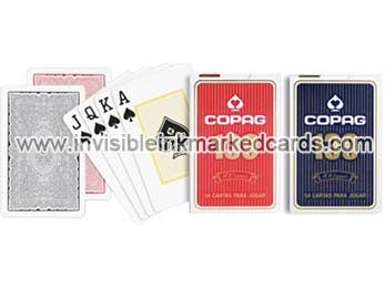 Copag 139 cartes marquéess, Copag marqué cartes, marqué cartes
